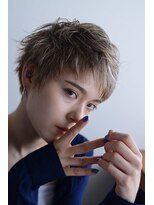 ミラバイグリーン(Mira by green)&nbsp;無造作ショート　X　小顔【shine beige】　#5