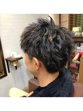 マサヘアー(MaSa Hair) ツーブロック×ツイストパーマ