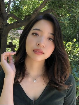 ビュートリアム 広尾(BEAUTRIUM) 30代40代50代◎前髪なし大人のふんわりセミロング