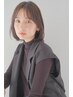 ＊【ケアカラー】髪質改善カット&補修カラー+mbSh&トリートメント ￥14960⇒