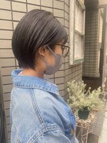 耳掛けショートボブ！