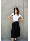 【髪質改善】透け感ストレートスタイル