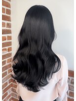 エニー 栄(Any)&nbsp;ブルーブラック×韓国スタイル