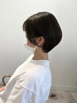 エレノア 仙台(Eleanor)&nbsp;【丸みのある縮毛矯正×ショートボブ】高橋圭