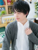 カバーヘアアンドスパ ブリス 浦和(COVER HAIR&SPA bliss)&nbsp;ビジカジ黒髪無造作感ワンサイドショートm2浦和20代30代40代