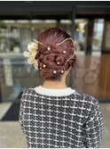 成人式ヘアアレンジ☆