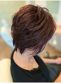 ショートボブ、髪質改善、白髪ぼかし、キッズカット、カット
