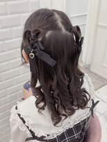 ハートハーフツインテール×量産巻き＊まゆ