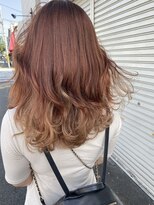 プルメリアドット(Plumeria.)&nbsp;オレンジ＆ベージュ