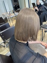 エヌプラス(N+)&nbsp;ホワイトグレージュミニウルフチェリーブラウンデジタルパーマ