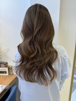 ロンドアベニール 北千住(Lond avenir)&nbsp;ブリーチなし　レイヤーカット　前髪　顔周り　北千住