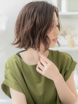 モッズヘア 越谷(mod's hair) かきあげ前髪アシンメトリーウェットヘアTb10越谷20代30代40代