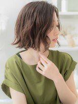 モッズヘア 越谷(mod's hair) かきあげ前髪アシンメトリーウェットヘアTb10越谷20代30代40代
