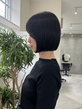 シェノン 夙川(CHAINON) ボブ/イメチェン/前髪/こなれミディ/アンブレラカラー