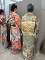 エメティ(Aimerty)&nbsp;着付とヘアセット♪