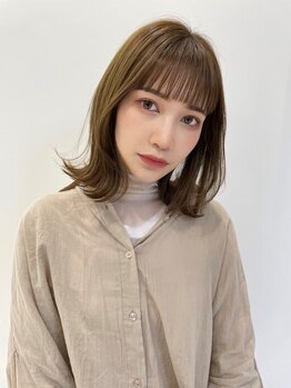 カラープラス 山科店の写真/【山科駅徒歩1分】根元染め（リタッチ）も全体染めも◎カラー専門店だから,お手頃価格×短時間でキレイに！