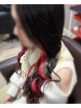 エントランスオブヘアー(ENTRANCE OF HAIR) レッドインナーカラー