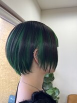 エルフゥ(Elle fou)&nbsp;アンブレラカラー　丸みショート