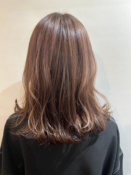 春にやりたい！ハイライト×ペールピンク/Tink横浜　小林あかり