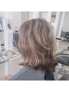 クレスト 時津店 ハイライト、白髪染め