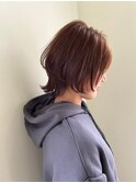 イメチェン/ホワイトブロンド/外ハネボブ/美髪/草津/南草津