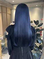 ゼストプラス(ZEST plus)&nbsp;深みと輝きが魅力！大人のネイビーブルーヘア