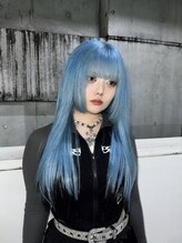 ゲーム 渋谷店(GAME) スモーキーブルーストレート