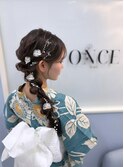 サイド編み下ろし