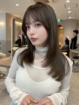 ジーナ セントラル銀座(Zina)&nbsp;髪質改善＊レイヤーミディアムヘア＊美髪【ZinaCENTRAL銀座】