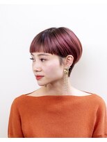 ルプラ ガーデン(le-pla garden) オレンジベージュ#ショート#ケアブリーチ#ダブルカラー#豊橋