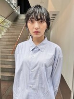 トリッカ 銀座(tricca)&nbsp;ニュアンスパーマ/前髪パーマ/黒髪ショート