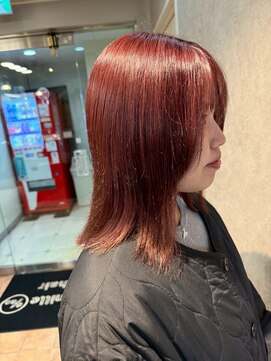 パーミル ヘア クマモト(permille ‰ hair Kumamoto) うる艶×ピンクレッド