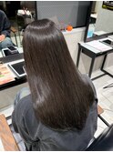 髪質改善/アッシュグレージュ/ワンカラー/透明感カラー/冬カラー