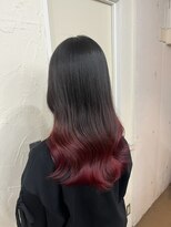 アジールヘア 北千住駅西口店(agir hair)&nbsp;ピンクグラデーション/北千住