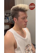 フォルム(FORME)&nbsp;リーゼント#メンズ#メンズカット#眉毛#ブリーチ#パーマ#フェード