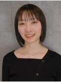 くせ毛多毛前下がりミニボブストレート耳周りスッキリハチ張り
