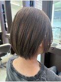 ショート×縮毛矯正