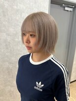 ルル(Lulu)&nbsp;ボブレイヤーホワイトベージュカラー
