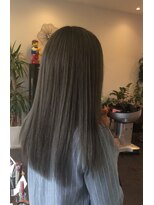 フルール(fleur)&nbsp;【透け感up♪さらさらアッシュグレージュカラー】