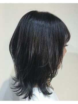 グッデイ ヘアー(GOOD DAY HAIR) 【GOOD DAY HAIR】《ウルフ×ブルーバイオレット》　　下北沢
