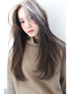 ブラン 梅田(Blanc) 【Blanc 梅田】イルミナカラー/ヘルシーレイヤー/ロング