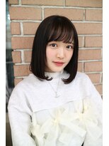 サロンドミルク 原宿(salon de MiLK)&nbsp;【salon de MiLK 原宿】イルミナベージュ×ボブ