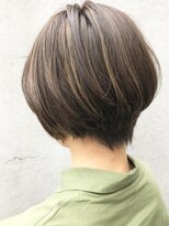 モリオ フロム ロンドン 成増店&nbsp;【morio成増/玉井】コントラストハイライト マニッシュショート