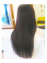 ヘアー リ ミックス(HAIR Re-MIX) 定期的な、カラー×矯正の同時施術なのに...まるで素髪!!♪