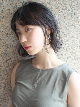 モリオ フロム ロンドン 成増店 【morio成増】アッシュブラウン　大人　ショートボブ