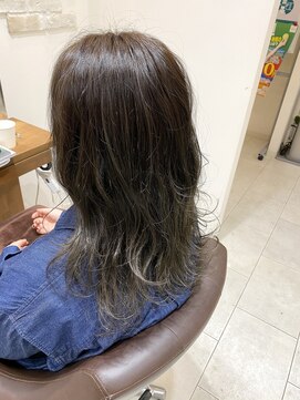 アンプヘアー 二条店(unpeu hair) 【イルミナカラー】オリーブベージュ/オリーブグレージュ