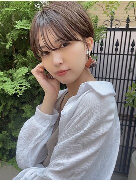 ビューイースト 亀戸 錦糸町(VIEW EAST) 前髪/ショートヘア/大人かわいい/マロンベージュ