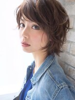 ボニークチュール(BONNY COUTURE) 石田ゆり子さん風・大人かわいい40代のクセ毛風ショートボブ