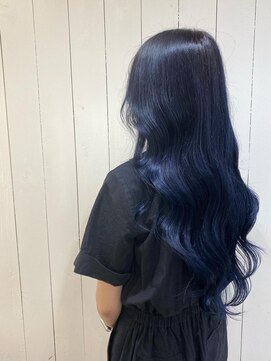 カルフール オハナ せんげん台西口店(Carrefour OHANA) 暗カラー/韓国風/ブルーブラック/イルミナカラー/透明感