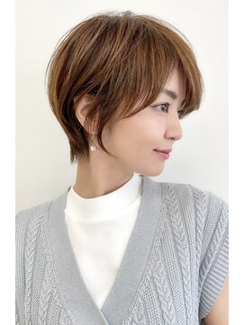 ミチオ ノザワ ヘアサロン ギンザ(Michio Nozawa HAIR SALON Ginza) 似合わせカット×大人くびれショート【瀧上丈司】